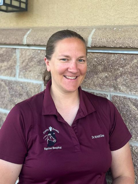 Dr. Kristina Gran at Conley & Koontz Equine Hospital