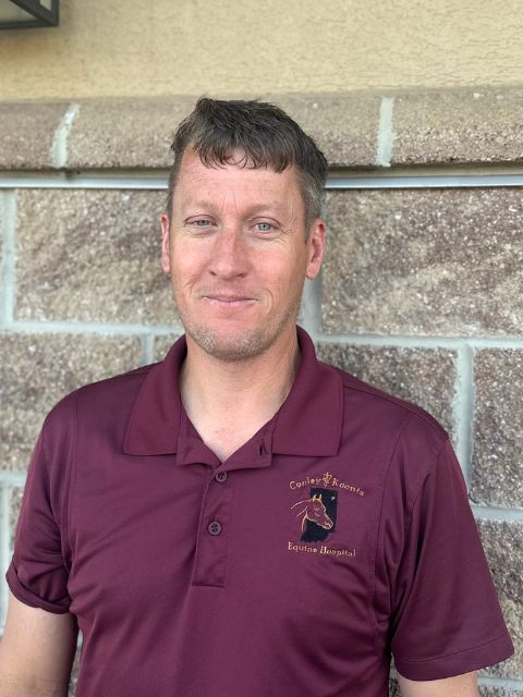 Dr. Ryan Rothenbuler at Conley & Koontz Equine Hospital