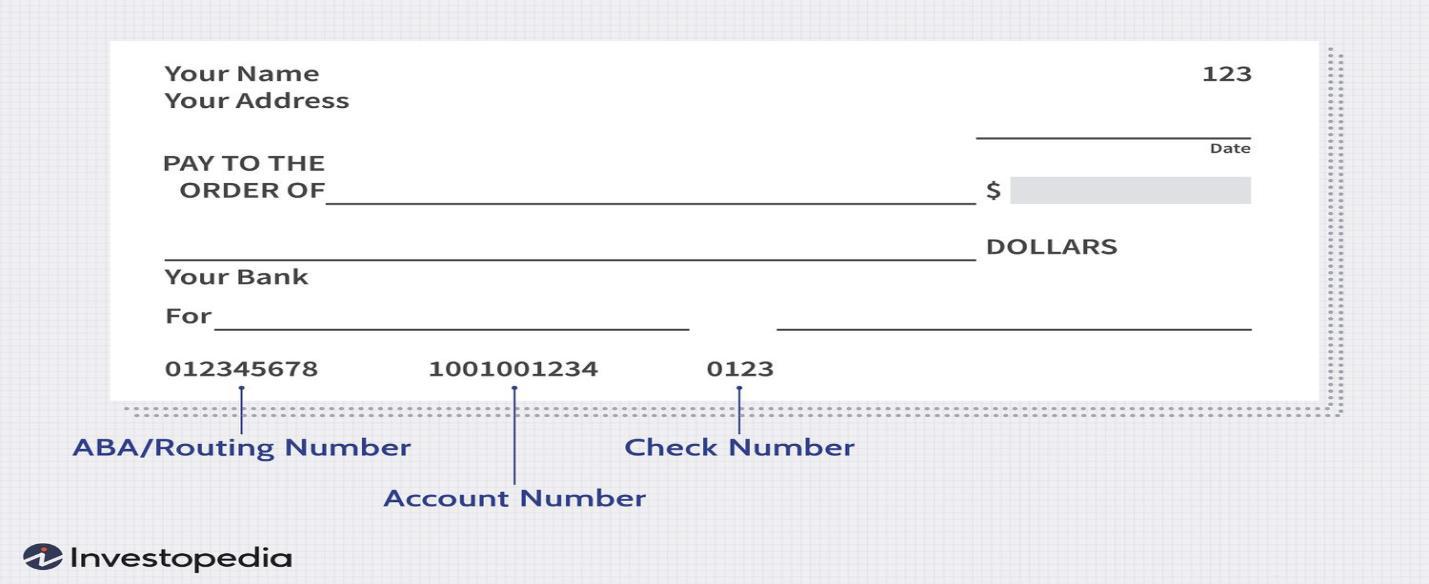 example of check